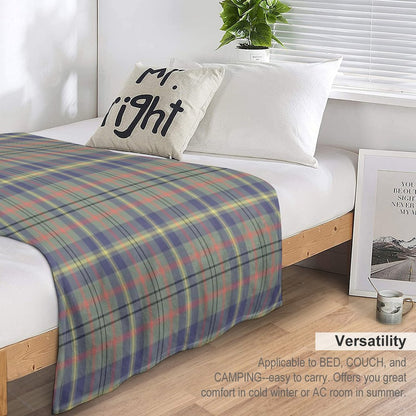 Taylor Weathered Tartan Throw Blanket