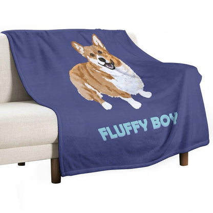 Fluffy Boy Throw Blanket