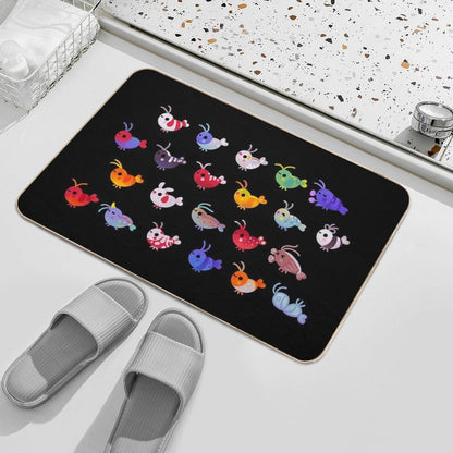 Freshwater Shrimp  High-Traffic Bath Mat
