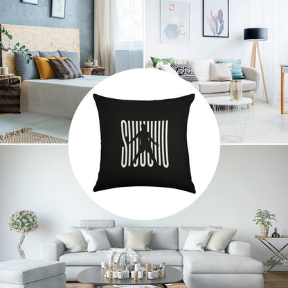 Siuuu CR7, Cristiano Ronaldo Funny Linen Throw Pillow Cover
