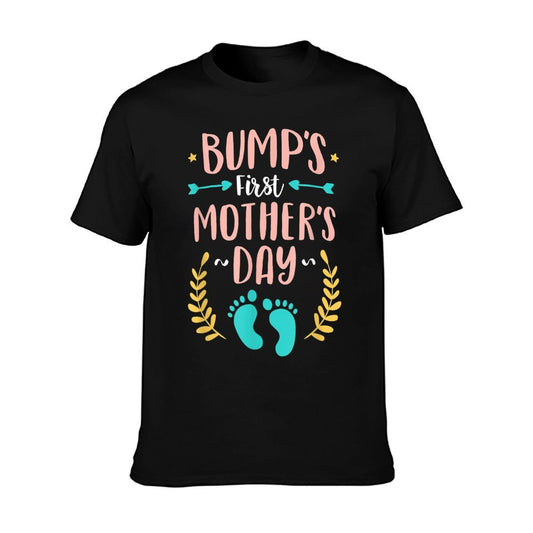 Bumps First Mother&#39;s Day Shirt Baby Expecting Mom Gift T-Shirt
