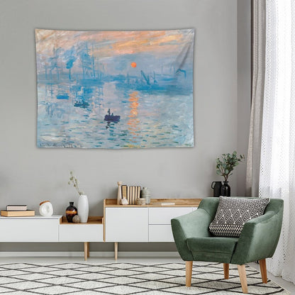 Monet's Sunrise Tapestry