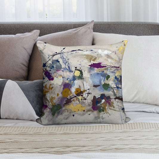 Little Worlds Soft Skin-Friendly Throw Pillow