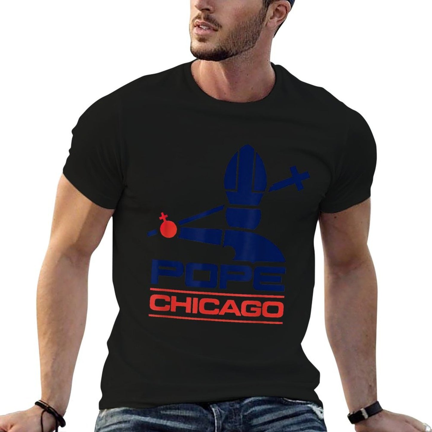 First Pope from America In Chicago Da Pope  Quick-drying T-Shirt