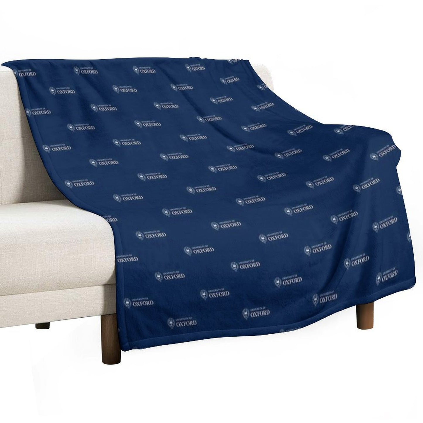 Oxford College Logo Throw Blanket