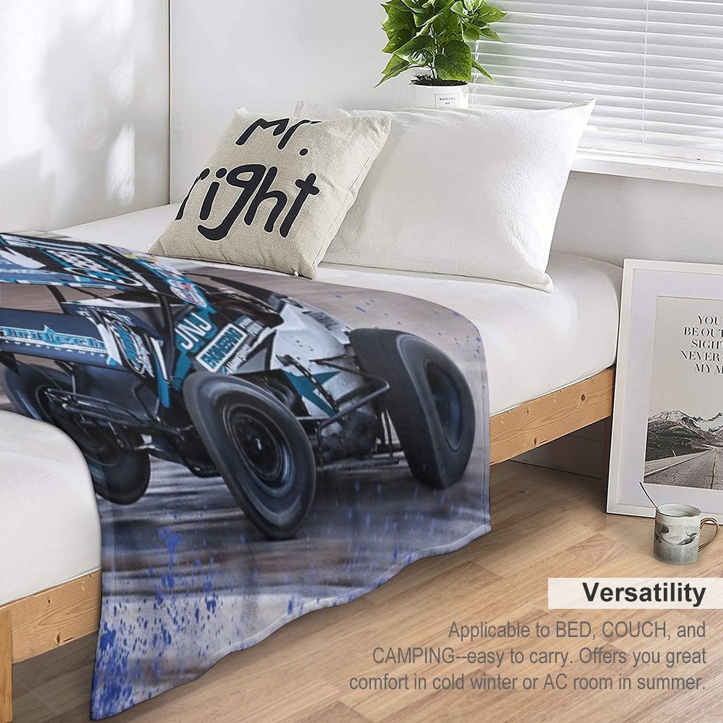 Big 410 Sprint Car Throw Blanket