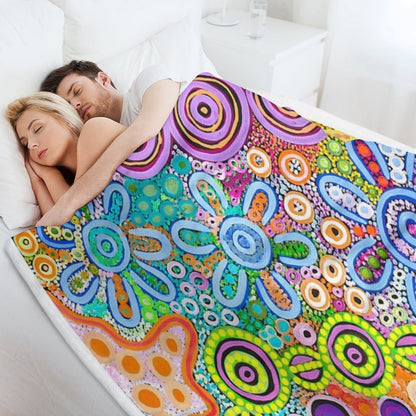 Family Travelling Throw Blanket