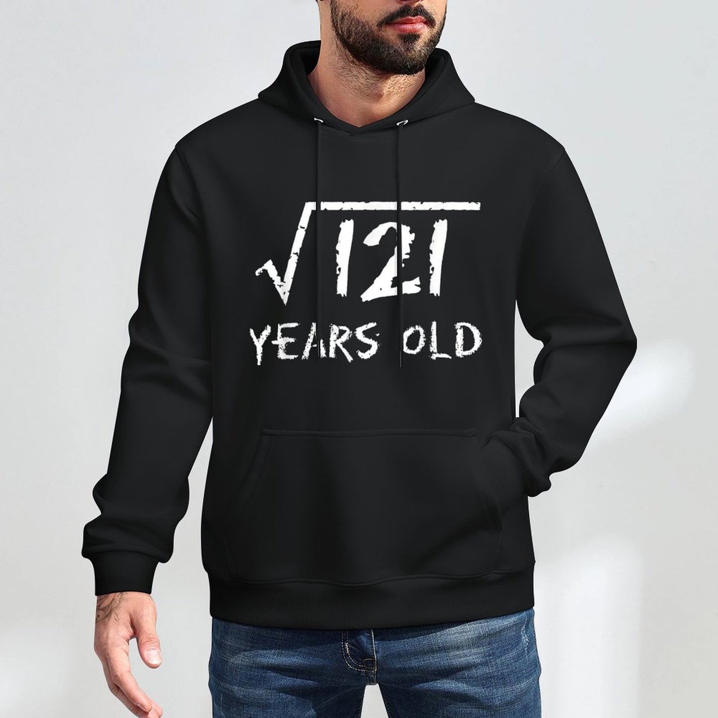 Square Root of 121 11th Birthday 11 Years Old Math Funny Layering Staple Hoodie