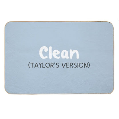 Clean Taylors Version Bath Mat