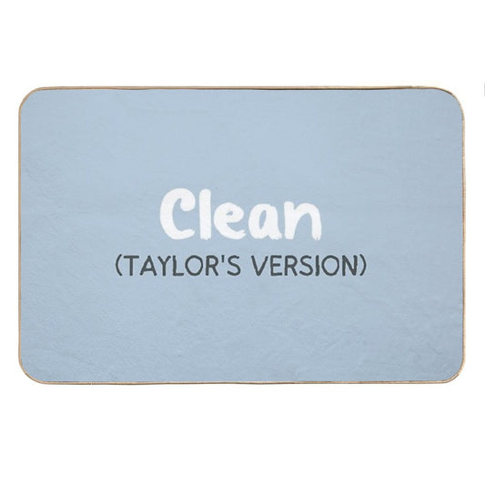 Clean Taylors Version Bath Mat