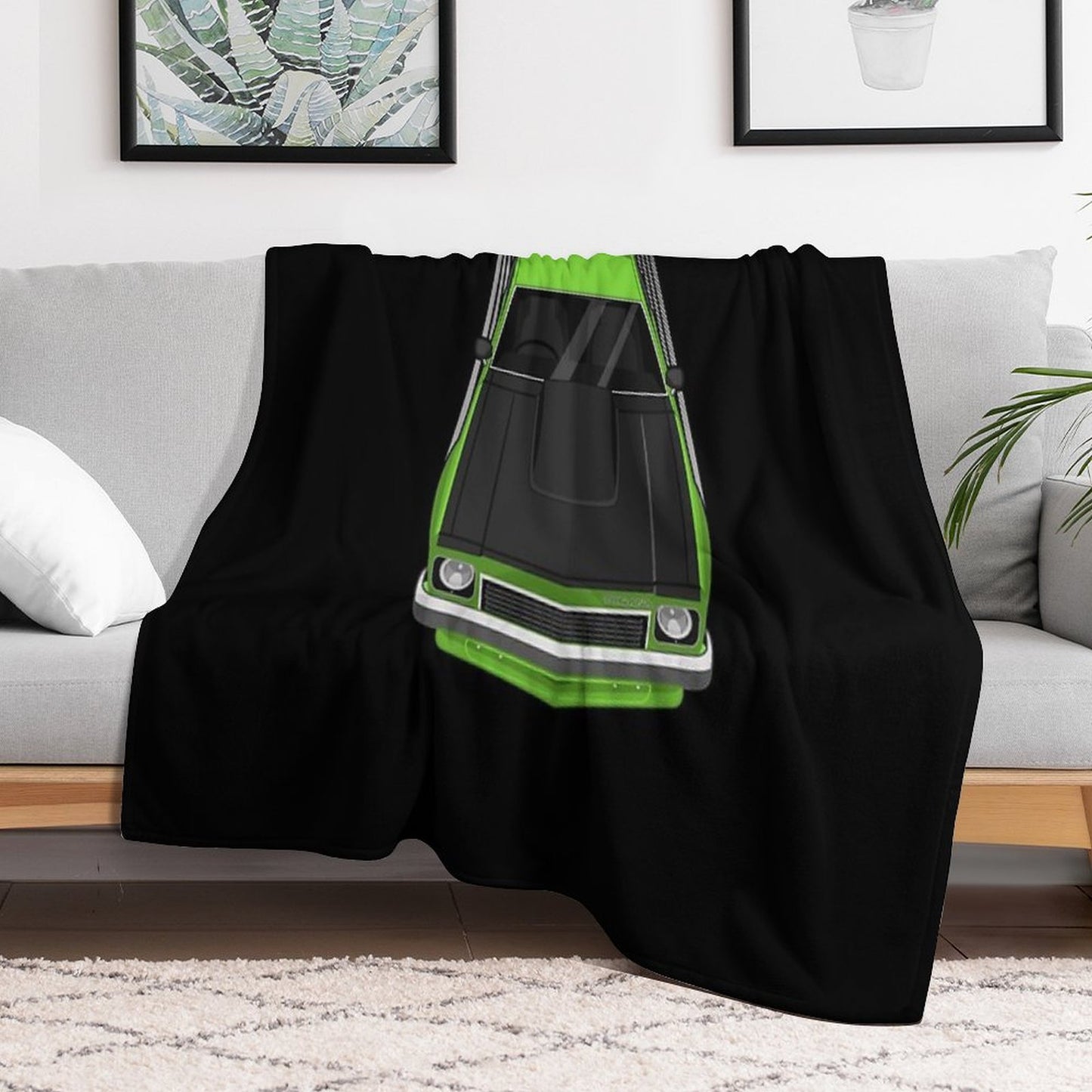 Holden Torana A9X - Green Throw Blanket