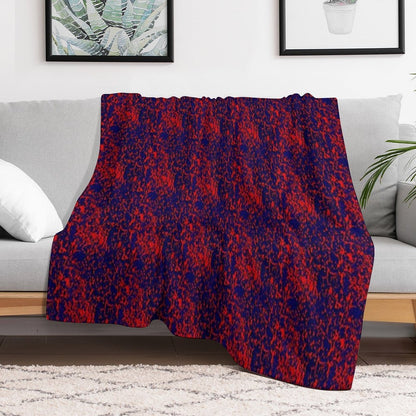 Fireblu Texture Throw Blanket