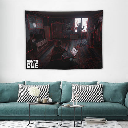 RENT’S DUE Tapestry