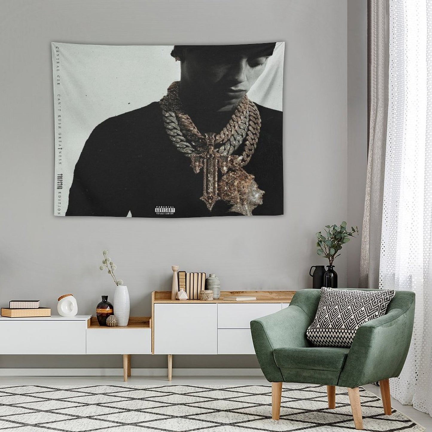 CAN’T RUSH GREATNESS (Trapstar Edition) Tapestry