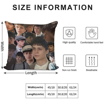 Gilbert Blythe Collage Soft Anti-Pilling Throw Pillow