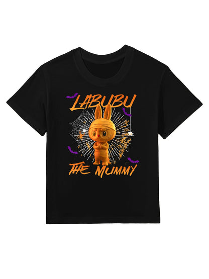 Funny Scary Labubu The Mummy Cute Labubu The Monsters Kids T-Shirt