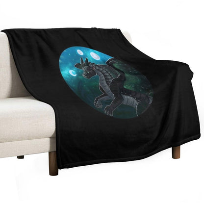 Wings of Fire - Moonwatcher Throw Blanket