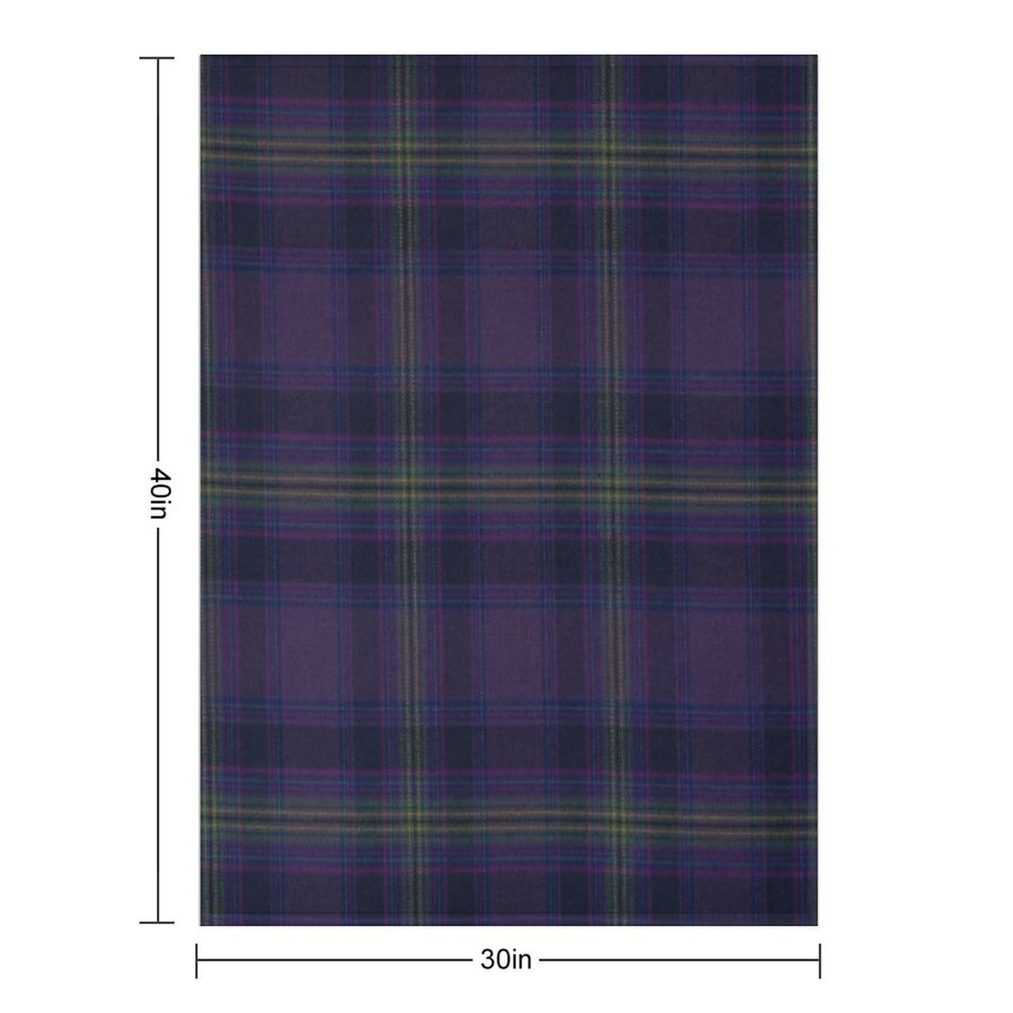 Monarch of The Glen Scottish Tartan Throw Blanket