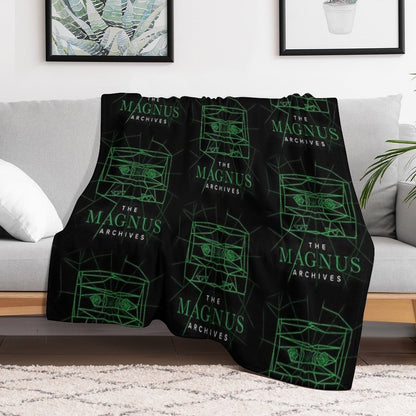[Transparent] The Magnus Archives Logo (Season 5) Throw Blanket