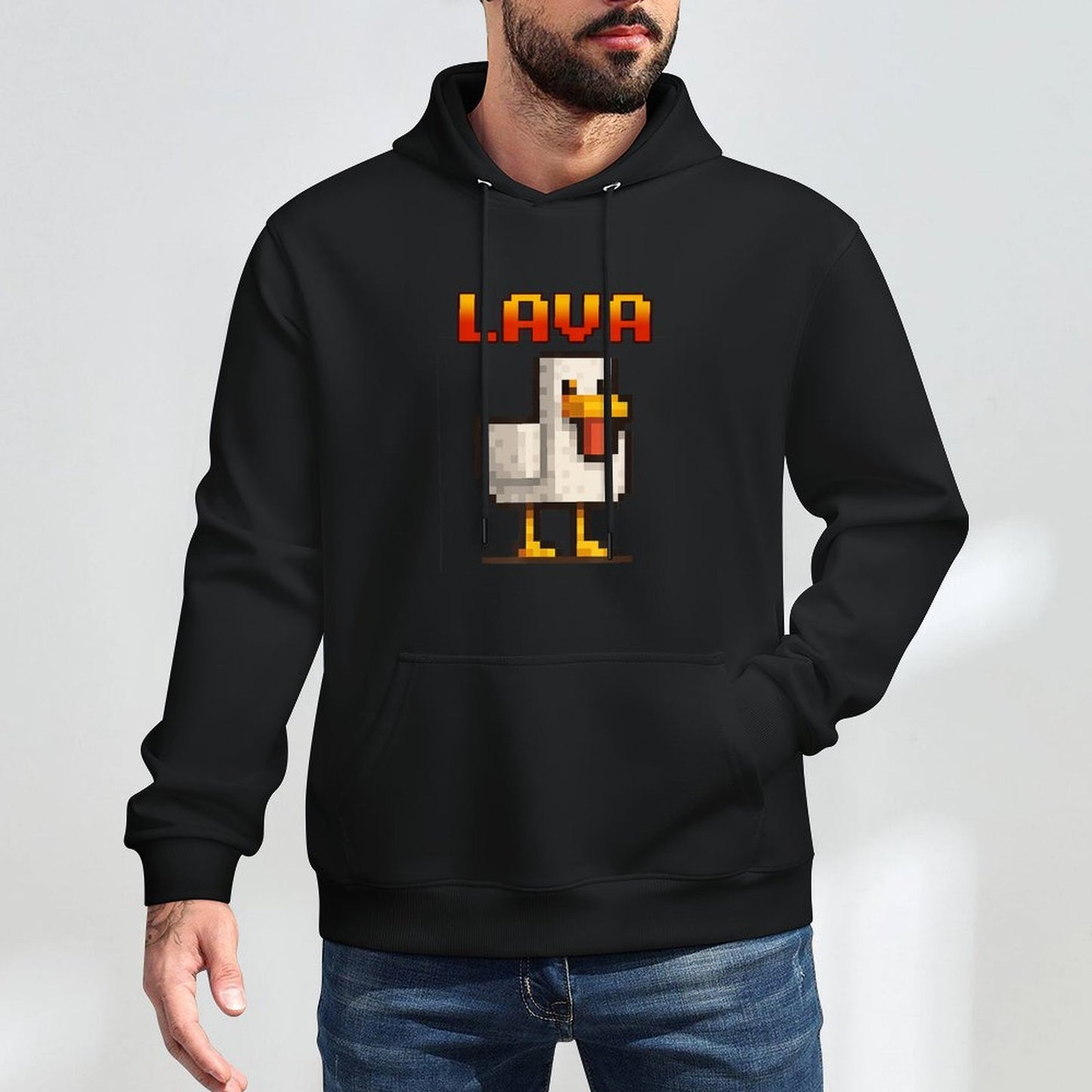 Chicken Cooked Adjustable Hood Hoodie