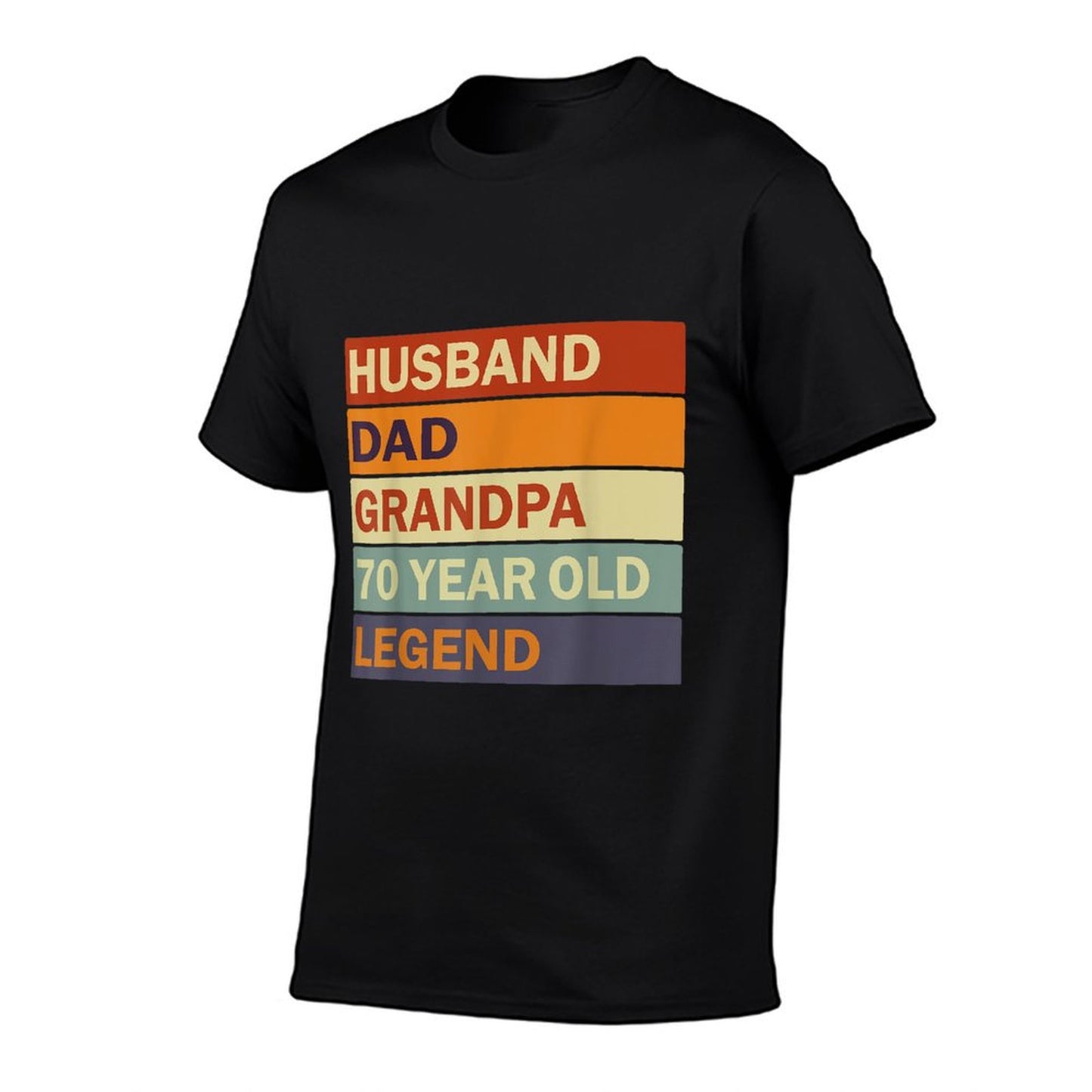 Vintage 70th Birthday Saying For 70 Year Old Dad And Grandpa T-Shirt