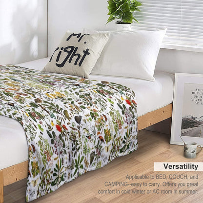 New Zealand Biology Throw Blanket