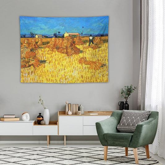 Van Gogh’s Harvest in Provence Tapestry