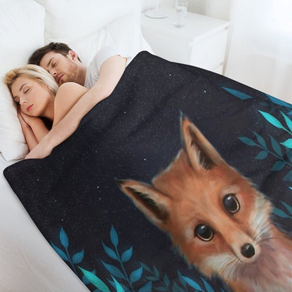 Fox Throw Blanket