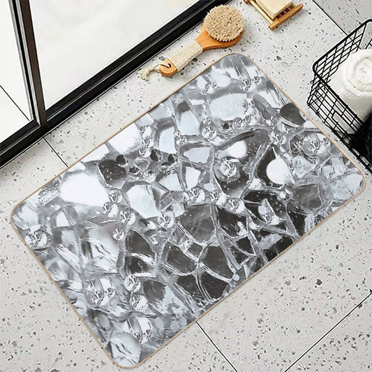 Photographic Image of Mirrors And Glass  Odorless Bath Mat