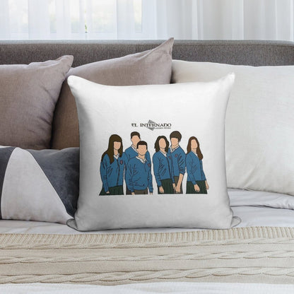 El Internado Soft Durable Construction Throw Pillow