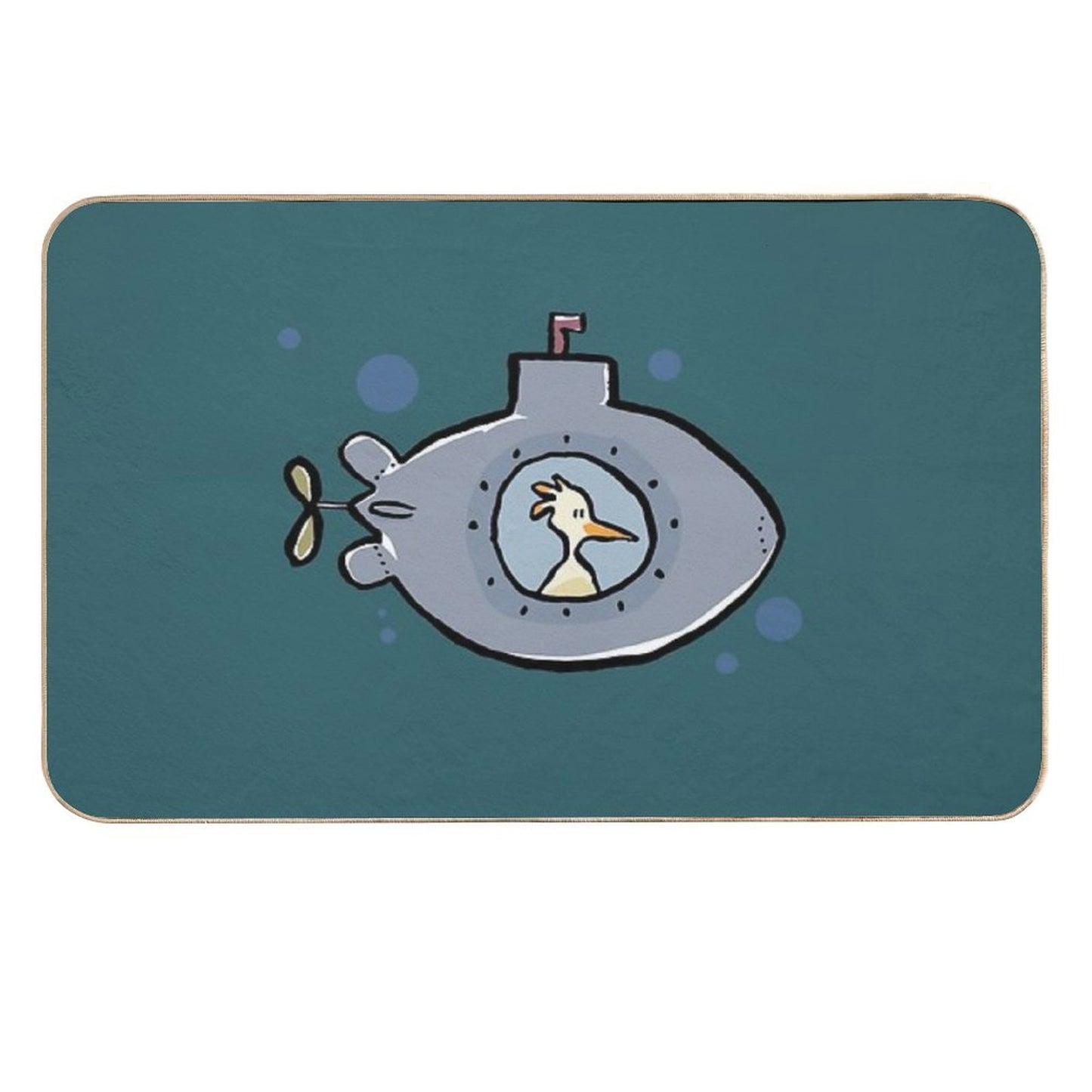 Submarine  Dirt-Trapping Bath Mat