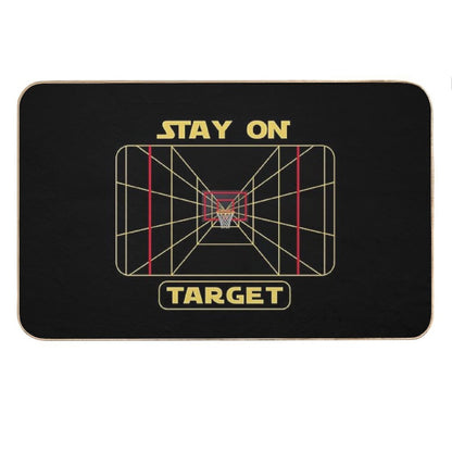 Stay on Target - Basketball Hoop Bath Mat