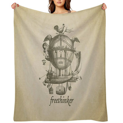 Freethinker Throw Blanket