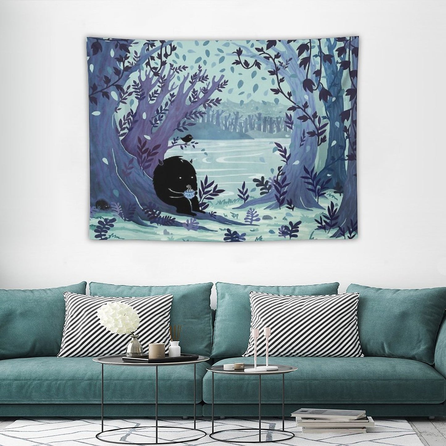 A Quiet Spot of Tea Tapestry