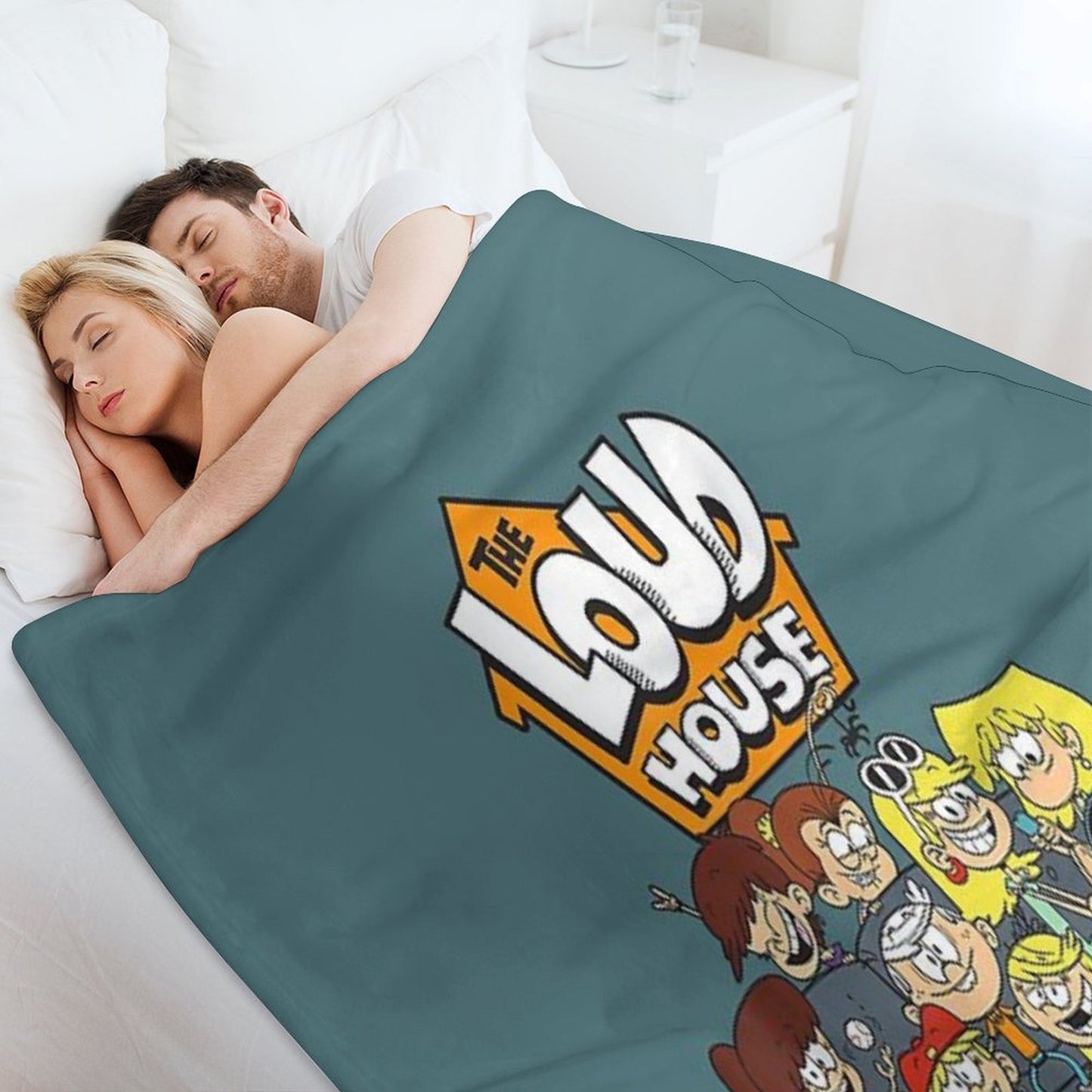 Nickelodeon The Loud House Character Throw Blanket