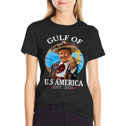 Funny Gulf Of Us America Shirt Gulf Of Us America Est 2025 T-Shirt