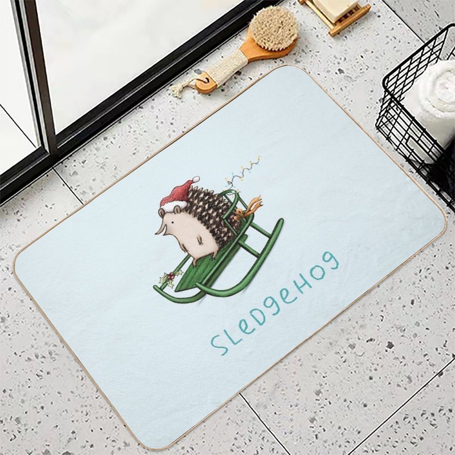 Sledgehog  Long-Lasting Bath Mat