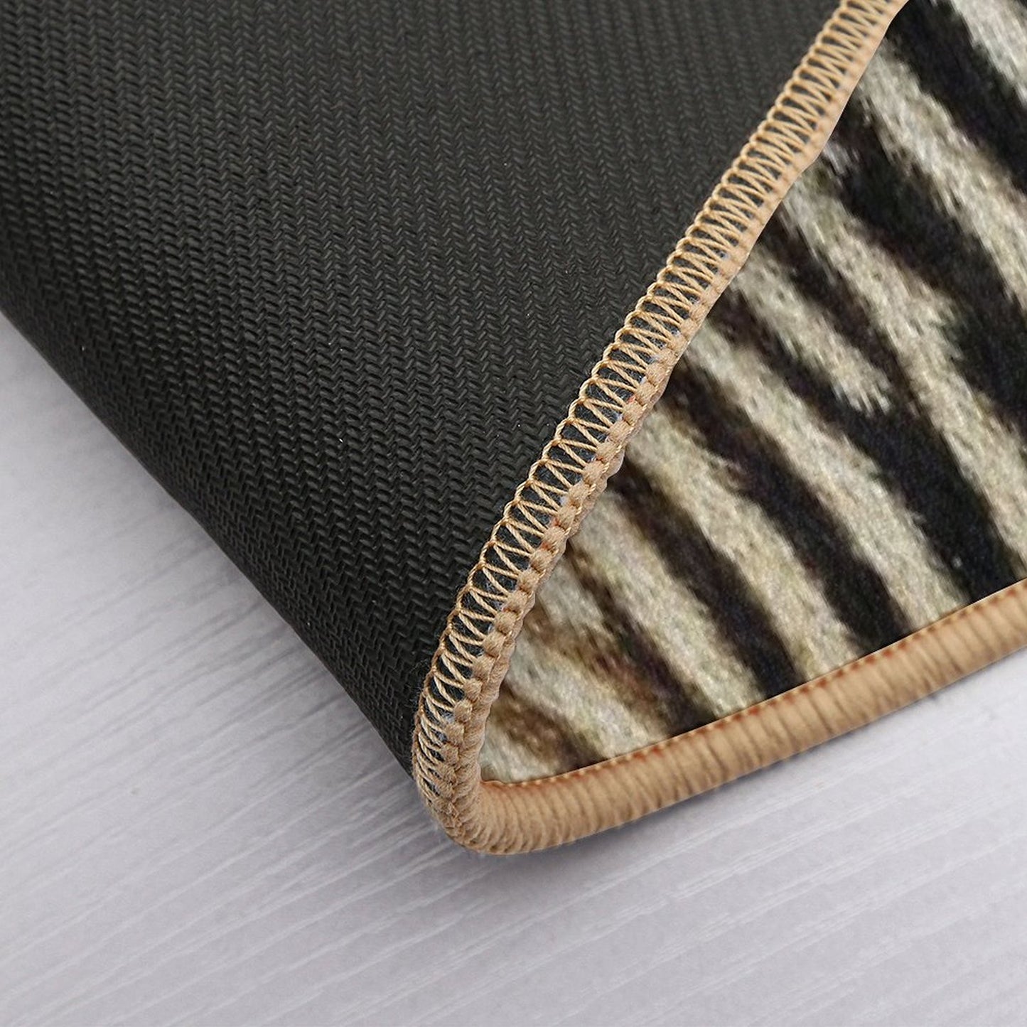 Zebra Caboose Bath Mat
