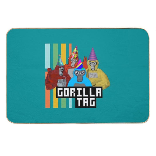 Gorilla Tag Party Time 5 Bath Mat