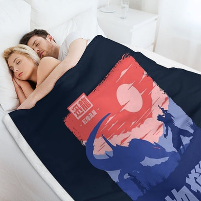 MHW Nargacuga Throw Blanket