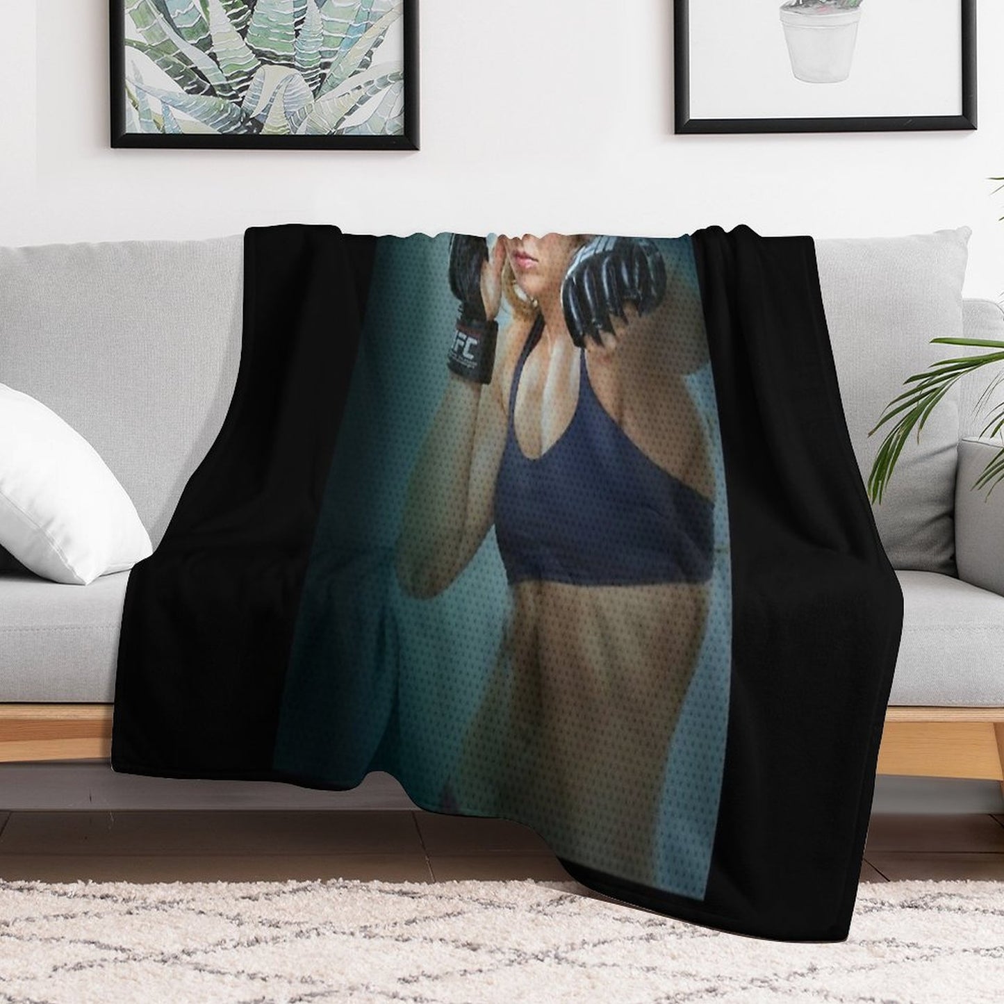 Ronda Rousey Throw Blanket