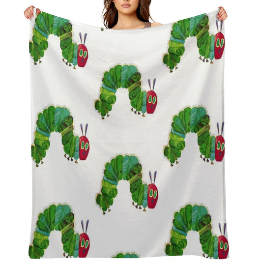 The Very Hungry Caterpillar Throw Blanket