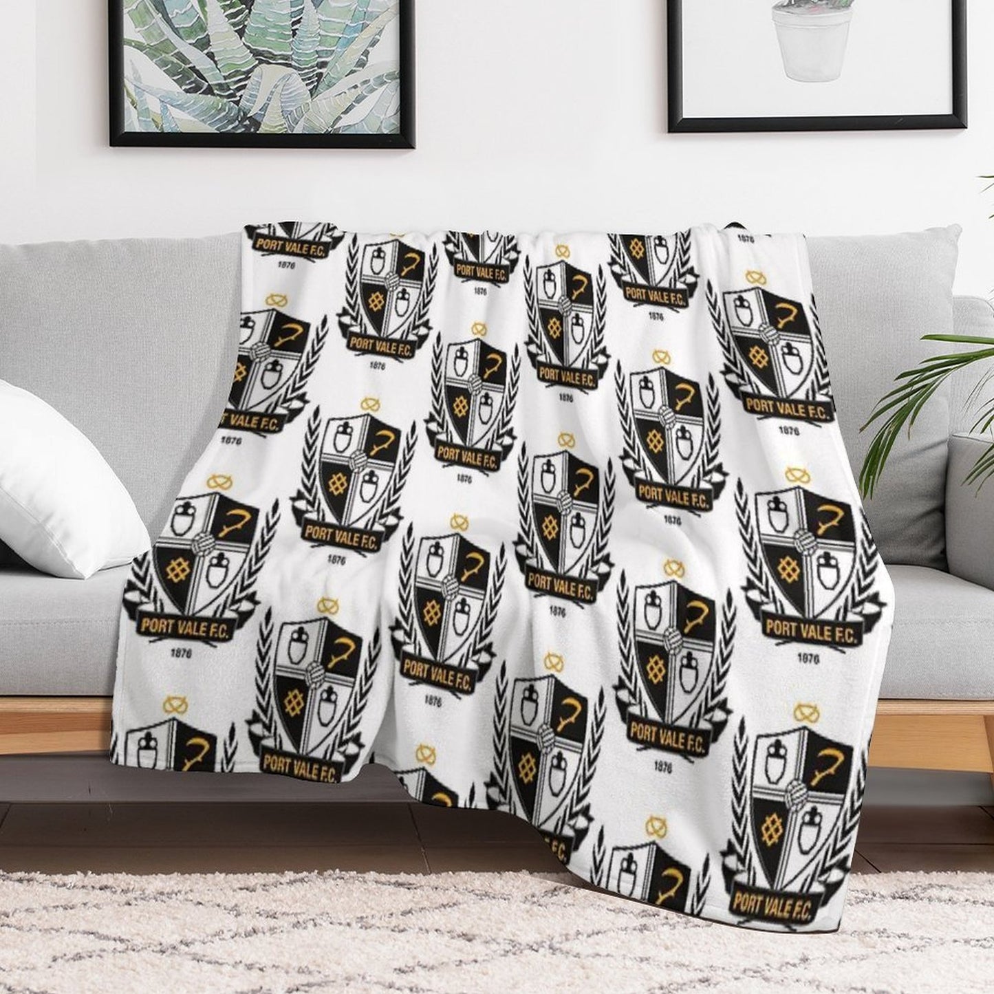 PORT VALE FAN CLUB Throw Blanket