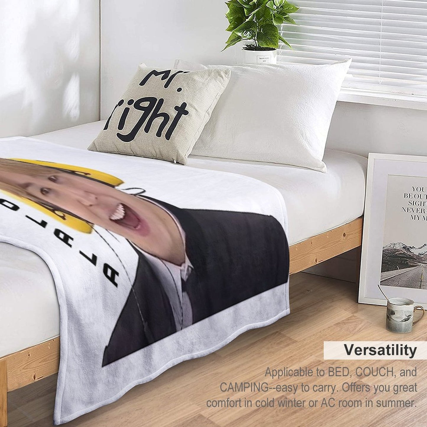 Lachimolala Throw Blanket