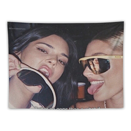 Kendall And Hailey Tapestry