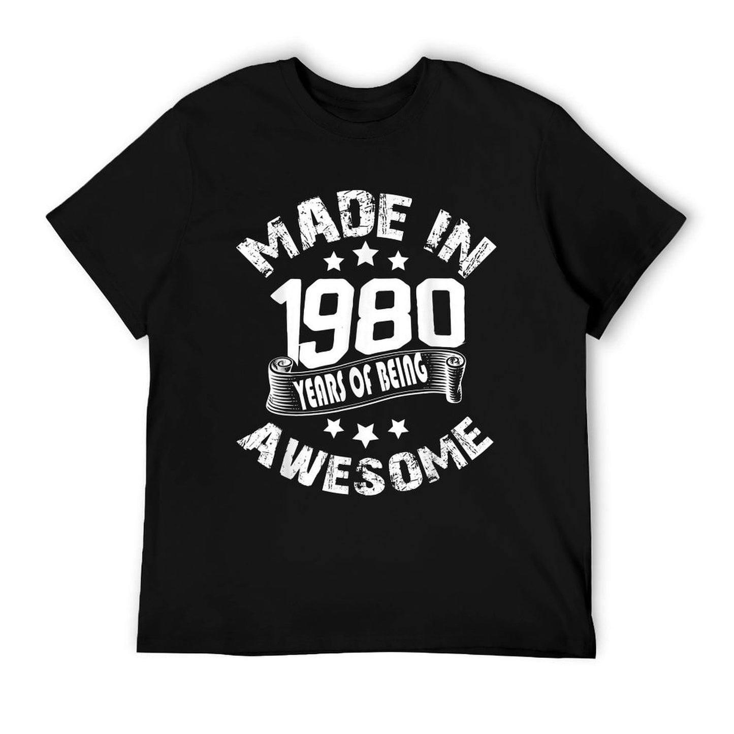Best Made In 1980 Awesome 40th Birthday Gift Men Women Adult  Eco-friendly Material T-Shirt