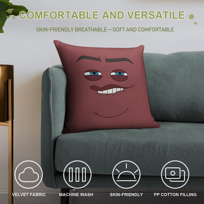 The Sensual Cushion Soft Easy Maintenance Throw Pillow