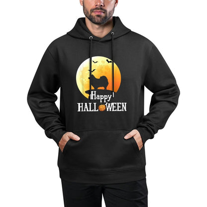 Pomeranian Dog Halloween T-shirt Shape Retention Hoodie