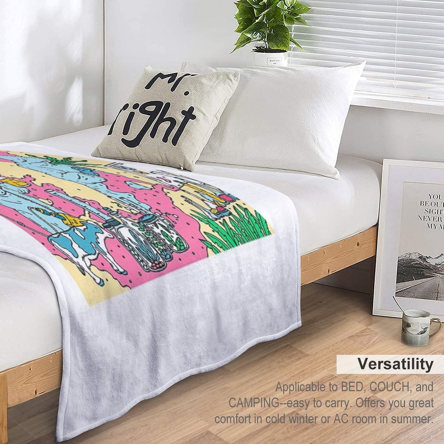 Bioengineering Throw Blanket