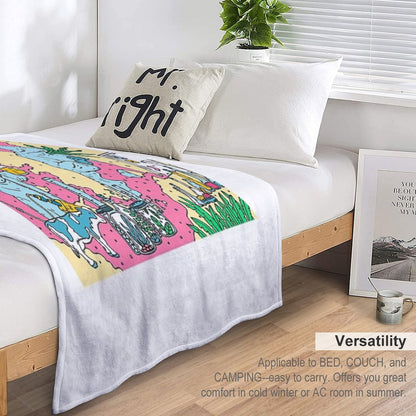 Bioengineering Throw Blanket